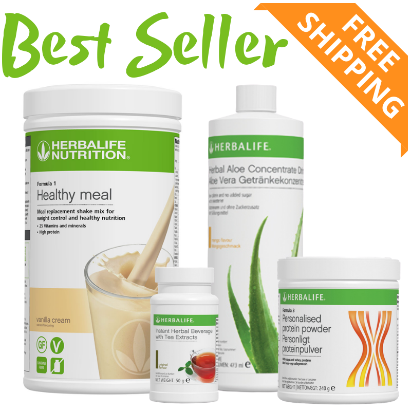Weight Gain Programme - Formula 1, Aloe, Tea & Formula 3